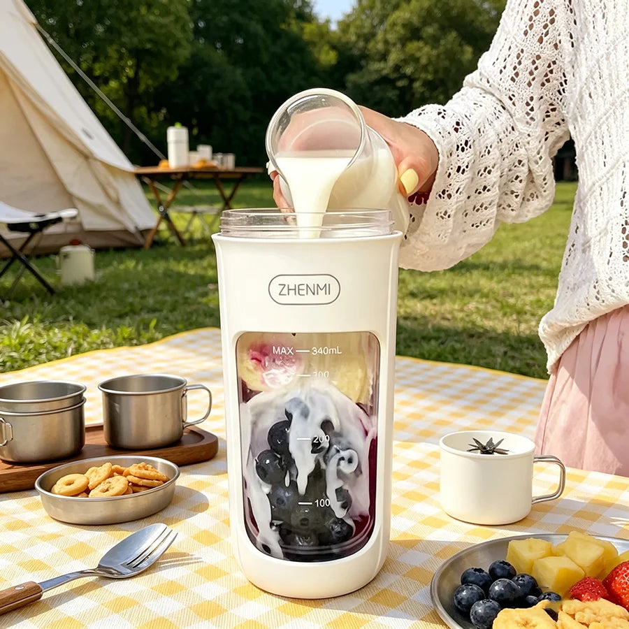 Galynora Portable USB Blender | 6 Blades | 2 Colors