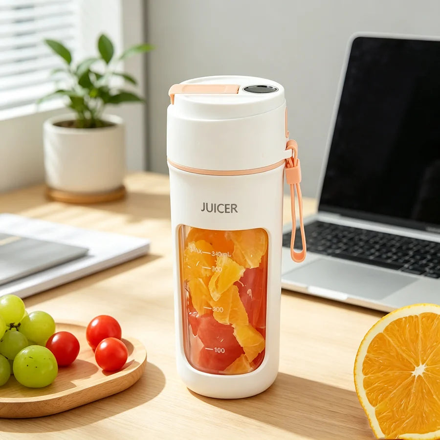 Galynora Portable USB Blender | 6 Blades | 2 Colors