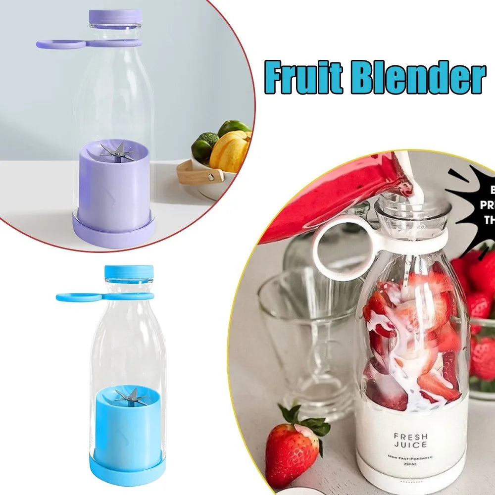 Galynora Mini Blender USB Recarregável | 6 Lâminas | 4 Cores
