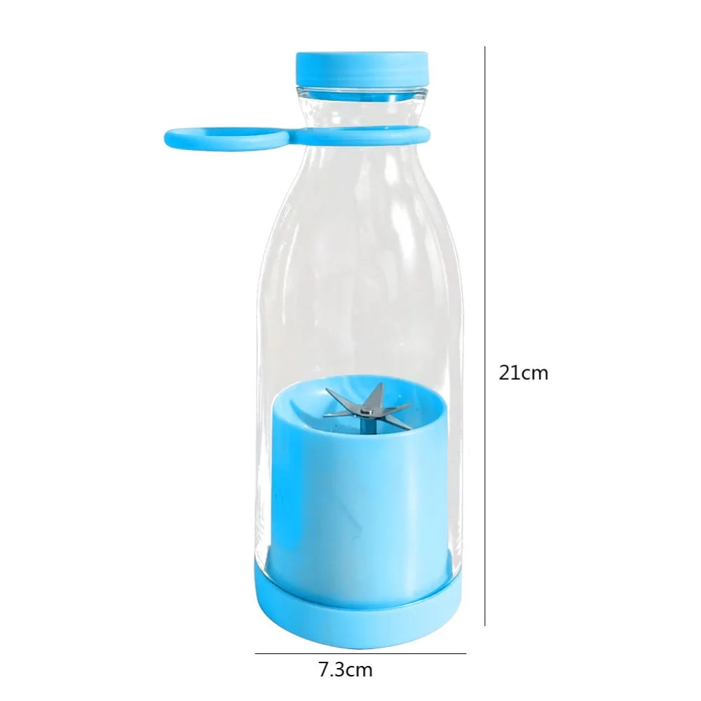 Galynora Mini Blender USB Recarregável | 6 Lâminas | 4 Cores