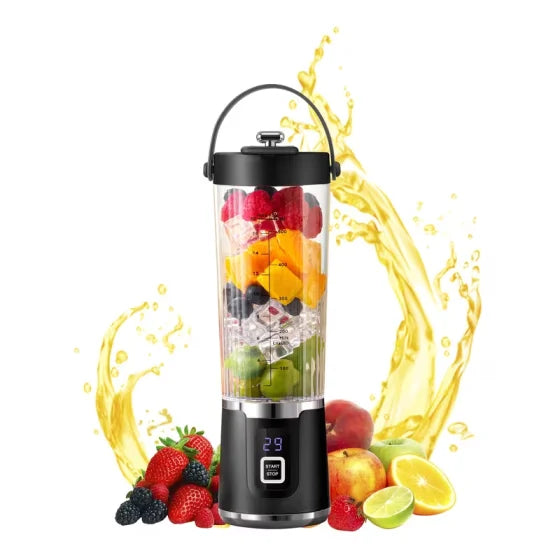 Galynora Blender Portátil USB | 6 Lâminas | 350ml