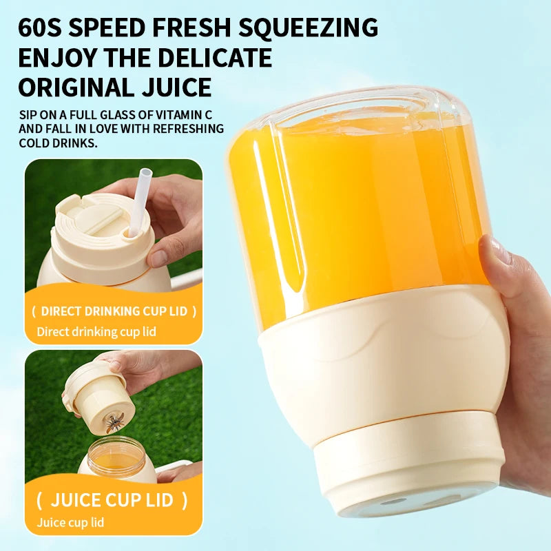 Galynora Portable Blender 800ml | CE Certified | USB