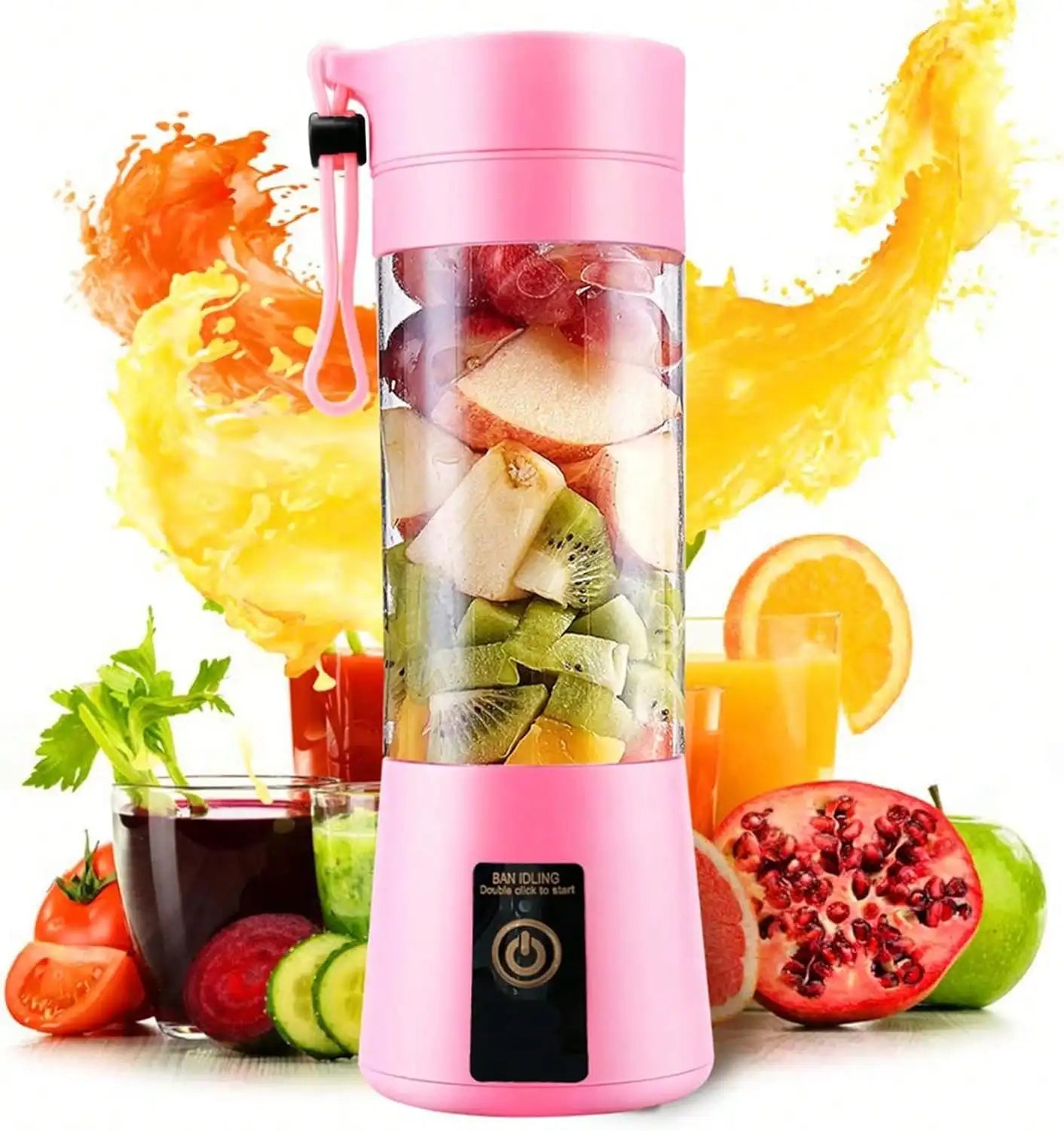 Galynora Blender Portátil USB | 6 Lâminas | 350ml