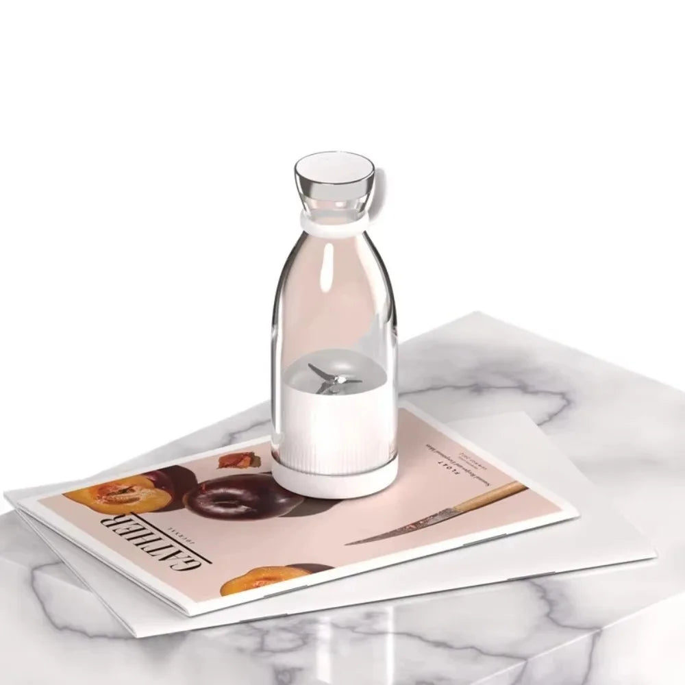 Galynora Mini Blender USB Recarregável | 6 Lâminas | 4 Cores