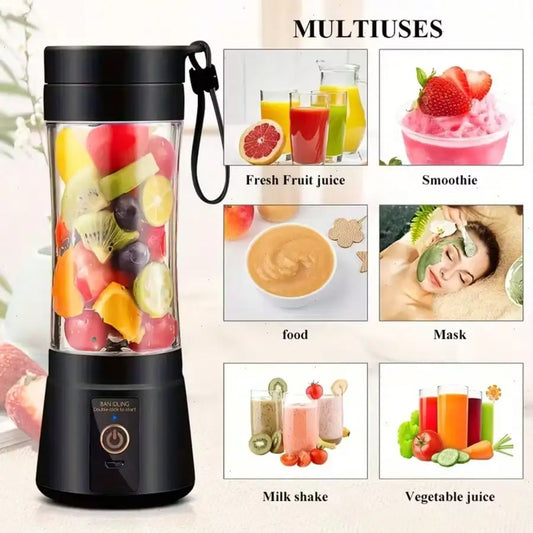 Galynora Blender Portátil USB | 6 Lâminas | 350ml